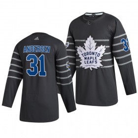 Toronto Maple Leafs Trikot Frederik Andersen 31 Grau 2020 NHL All-Star Adidas Authentic - Herren
